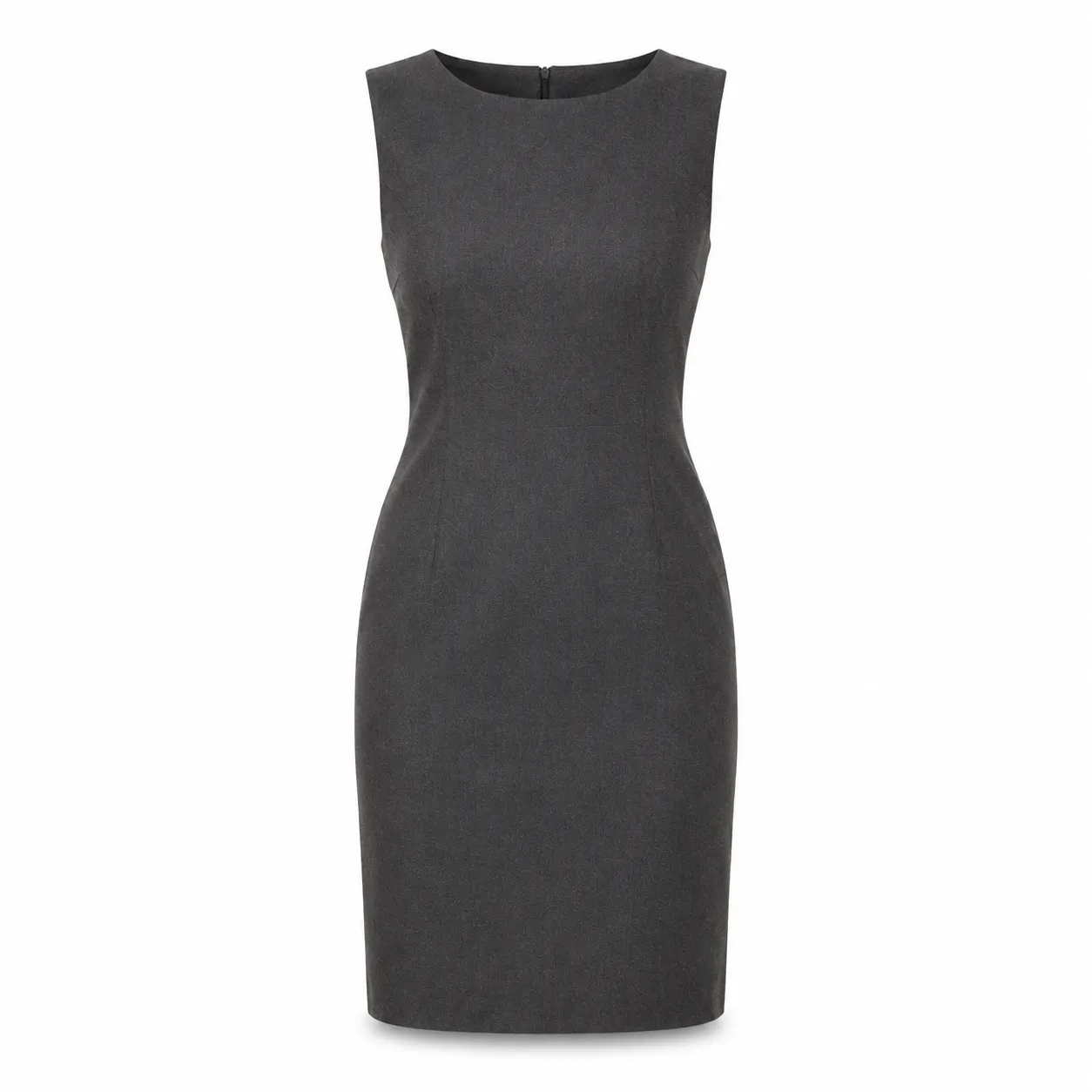 Vestido Tubinho Cinza Grafite Clássico