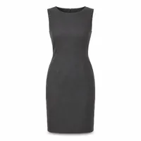 Vestido Tubinho Cinza Grafite Clássico - imagem 4