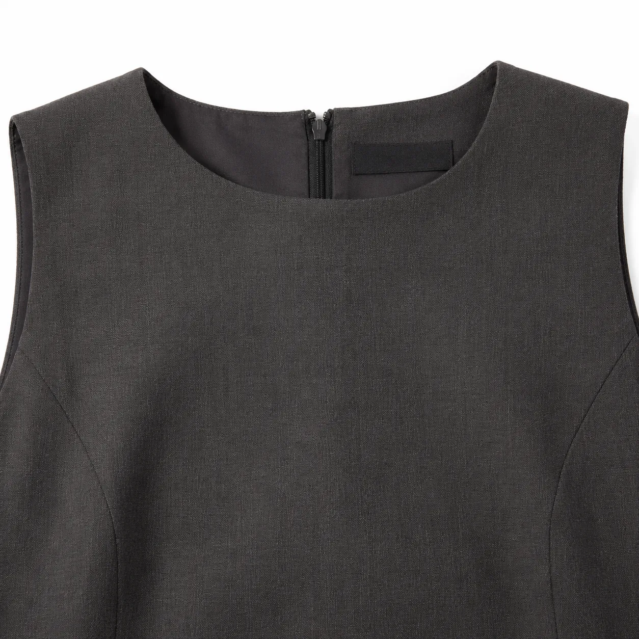 Vestido Tubinho Cinza Grafite Clássico