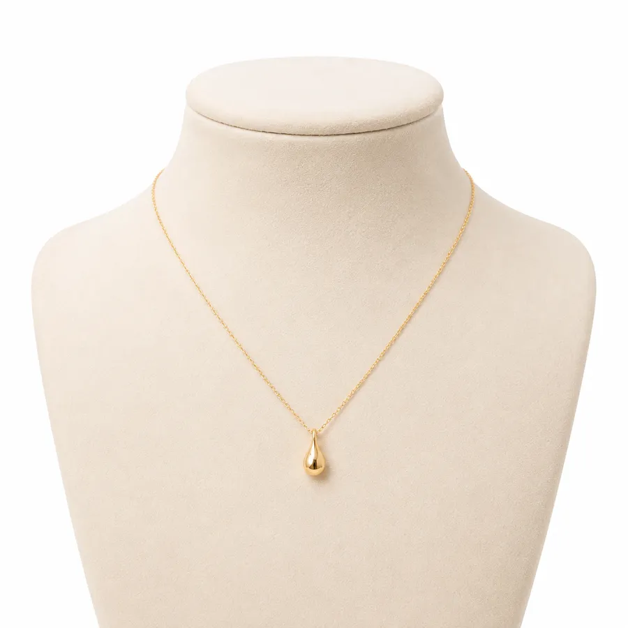 Colar Gota Minimalista Dourado