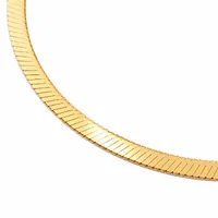 Colar Corrente Veneziana Dourada - imagem 2