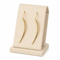 Brinco Ear Hook Dourado Minimalista - imagem 1