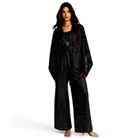 Conjunto Com Kimono Preto Eline - imagem 1