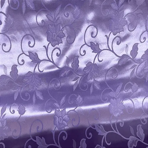 Jacquard Satin - Lilás - 1,50m de Largura | Brilho Discreto e Textura para Decoração