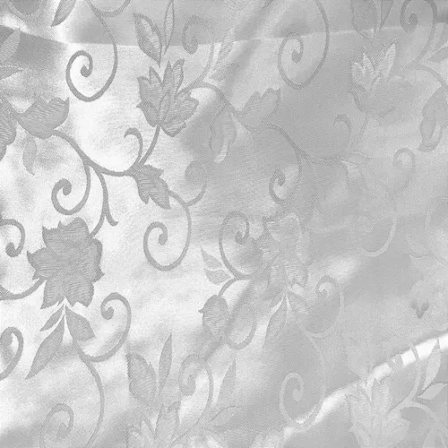 Jacquard Satin - Branco - 1,50m de Largura | Brilho Discreto e Textura para Decoração
