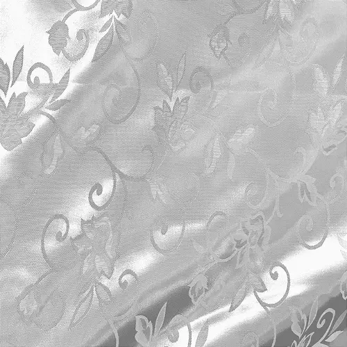 Jacquard Satin - Branco - 1,50m de Largura | Brilho Discreto e Textura para Decoração
