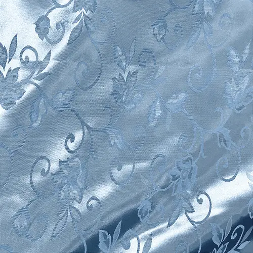 Jacquard Satin - Azul Bebê - 1,50m de Largura | Brilho Discreto e Textura para Decoração
