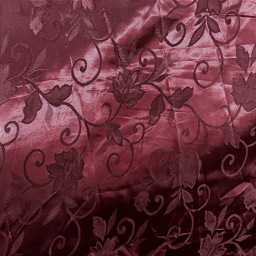 Jacquard Satin - Marsala - 1,50m de Largura | Brilho Discreto e Textura para Decoração