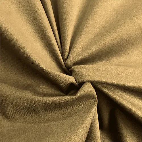 Tecido Suede Light - Bege Escuro - 1,42m de Largura | Toque de Camurça para Vestuário Moda e Decoração