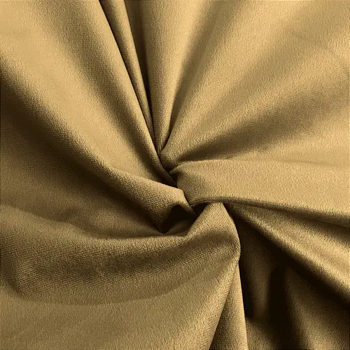 Tecido Suede Light - Bege Escuro - 1,42m de Largura | Toque de Camurça para Vestuário Moda e Decoração