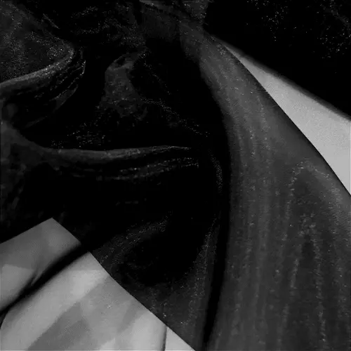Organza Cristal - Preto - 1,50m de Largura