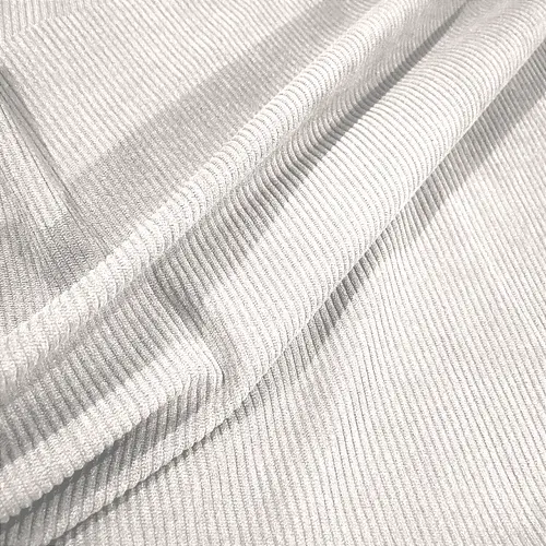 Tecido Veludo Cotelê com Elastano - Off White - 1,50m de Largura | Estrutura, Conforto e Estilo Retrô-Chic