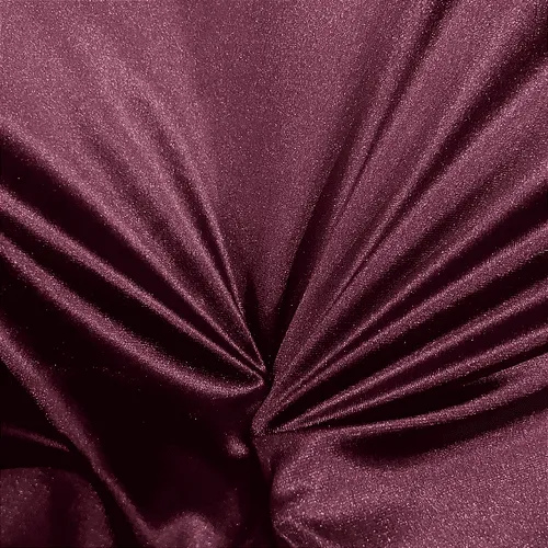 Tecido Veludo Cristal com Elastano - Marsala Escuro - 1,50m de Largura | Brilho Intenso e Ajuste Perfeito