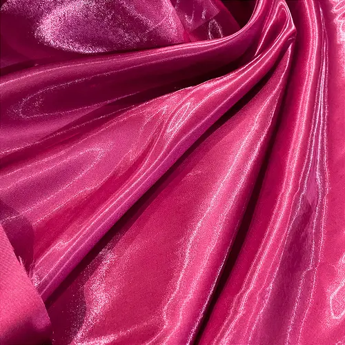 Tecido Zibeline Glow - Pink - 1,50m de Largura | Brilho e Estrutura Sofisticada