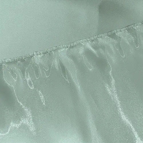 Tecido Zibeline Glow - Verde Água - 1,50m de Largura | Brilho e Estrutura Sofisticada