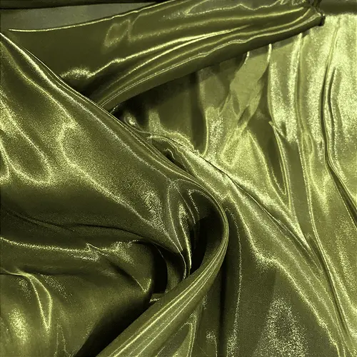 Tecido Zibeline Glow - Verde Musgo - 1,50m de Largura | Brilho e Estrutura Sofisticada