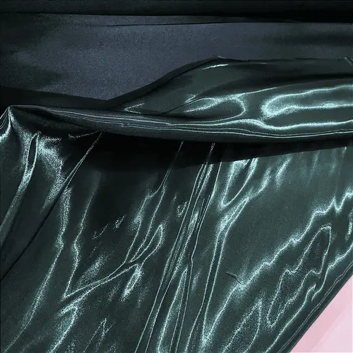 Tecido Zibeline Glow - Verde Esmeralda- 1,50m de Largura | Brilho e Estrutura Sofisticada