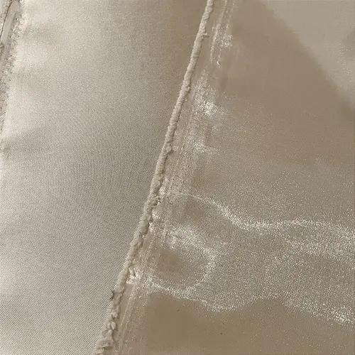 Tecido Zibeline Glow - Champanhe - 1,50m de Largura | Brilho e Estrutura Sofisticada