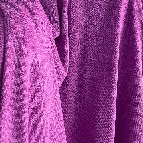 Tecido Atoalhado Felpudo Microfibra - Roxo Claro