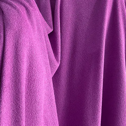 Tecido Atoalhado Felpudo Microfibra - Roxo Claro