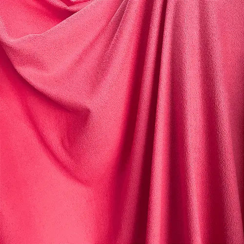 Tecido Atoalhado Felpudo Microfibra - Rosa Chiclete