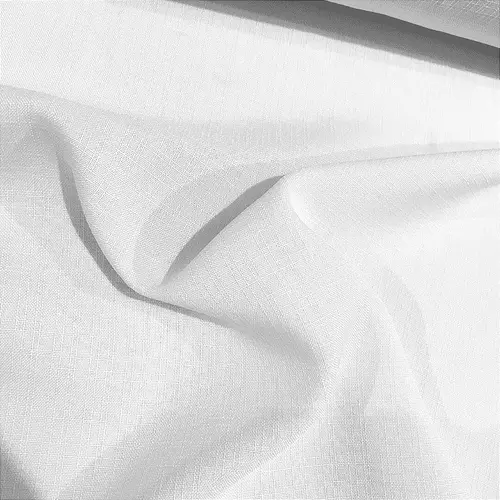 Linho Tinto Melange - Branco - 1,50m de Largura