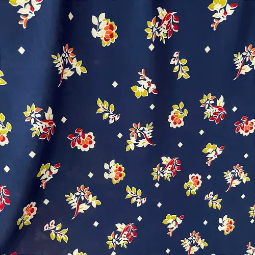 Liganete Estampada - Composê Azul Barrado dos 2 Lados - 1,60m de Largura