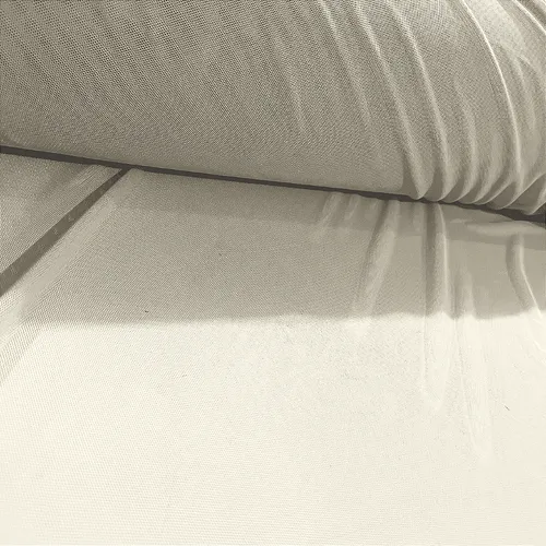 Tule de Malha - Off White - 1,60m de Largura
