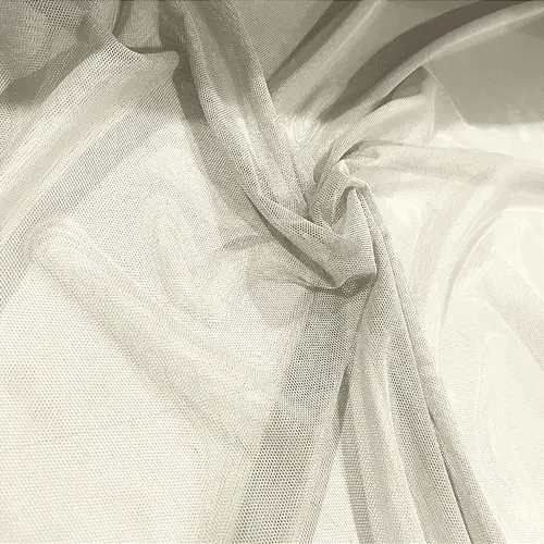 Tule de Malha - Off White - 1,60m de Largura
