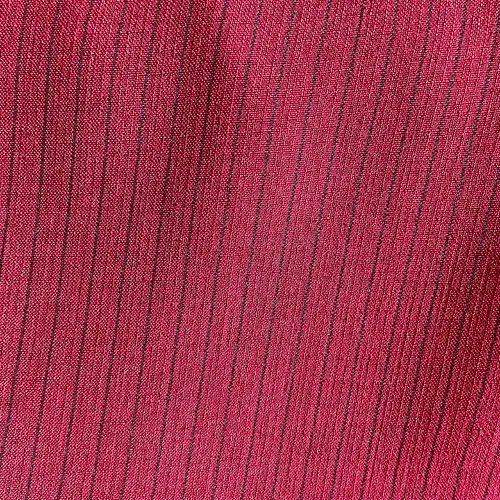 Linho Risca de Giz - Marsala - 1,50m de Largura