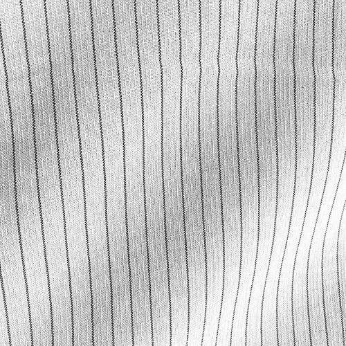 Linho Risca de Giz - Branco - 1,50m de Largura