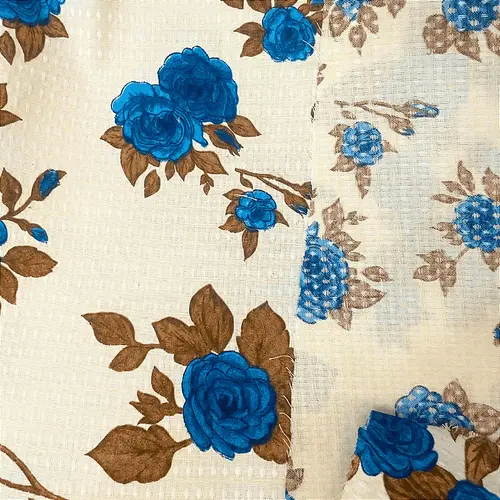 Gorgurinho - Floral Azul - 2,50m de Largura