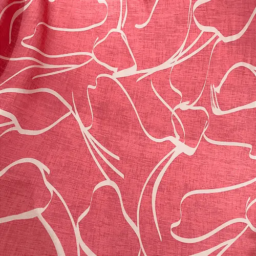 Viscolycra Estampada - Riscado Rosa