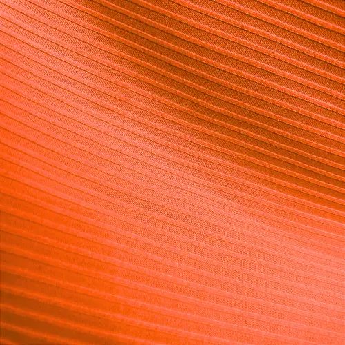 Malha Canelada - Laranja - 1,50m de Largura