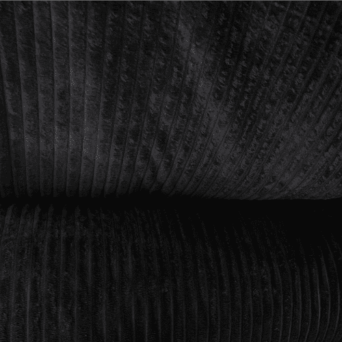 Sherpa Canelada - Preto - 2,50m de Largura