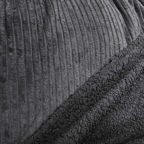 Sherpa Canelada - Cinza - 2,50m de Largura