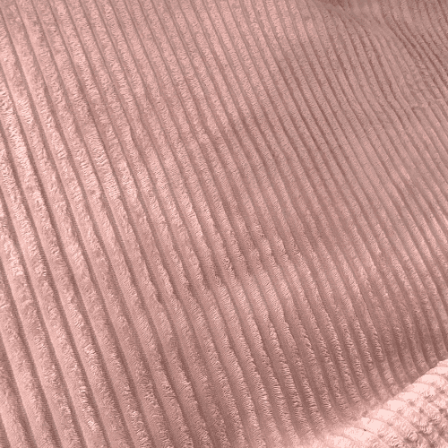 Sherpa Canelada - Rosa - 2,50m de Largura