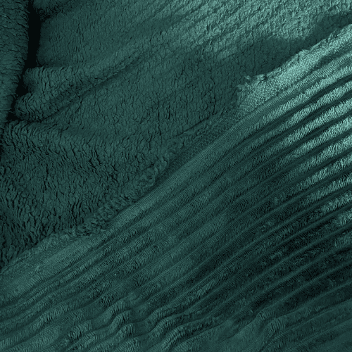 Sherpa Canelada - Verde Escuro - 2,50m de Largura