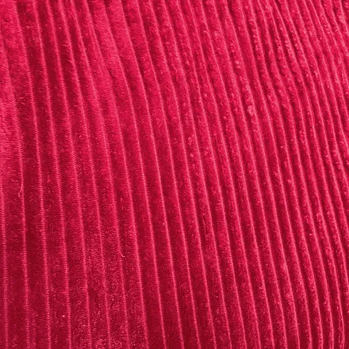 Sherpa Canelada - Vermelho Escuro - 2,50m de Largura