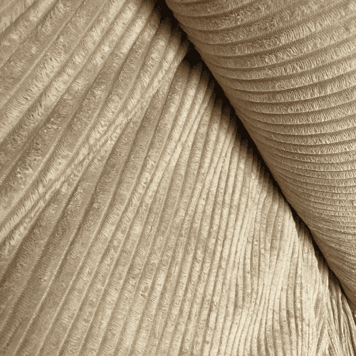 Sherpa Canelada - Bege Claro - 2,50m de Largura