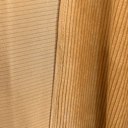 Tecido Veludo Cotelê com Elastano - Bege - 1,50m de Largura | Estrutura, Conforto e Estilo Retrô-Chic