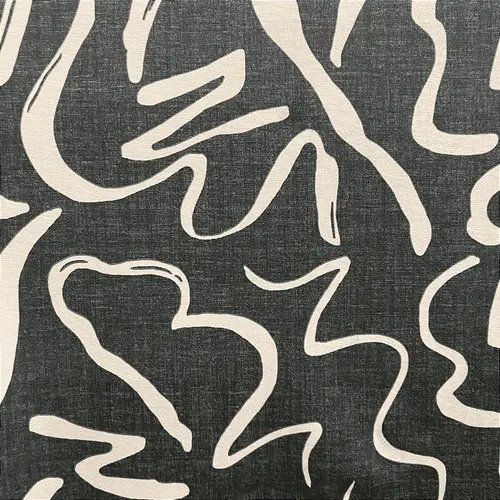 Viscolycra Estampada - Riscas Preto