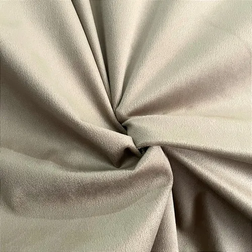 Tecido Suede Light - Bege - 1,42m de Largura | Toque de Camurça para Vestuário Moda e Decoração