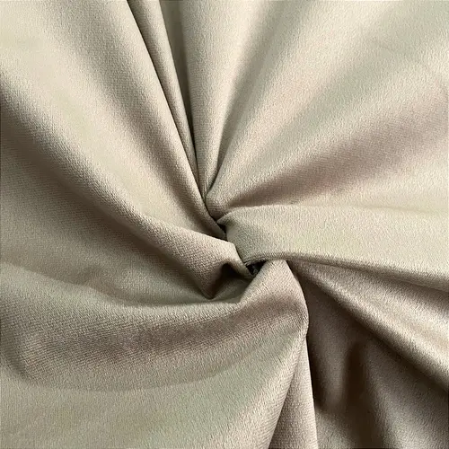 Tecido Suede Light - Bege - 1,42m de Largura | Toque de Camurça para Vestuário Moda e Decoração