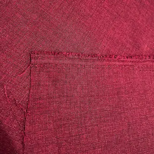 Linho Tinto Melange - Marsala - 1,50m de Largura