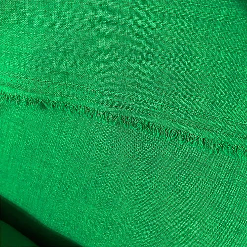 Linho Tinto Melange - Verde Bandeira - 1,50m de Largura