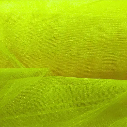 Tecido Tule com Brilho - Marca Texto Neon - 3,20m de Largura