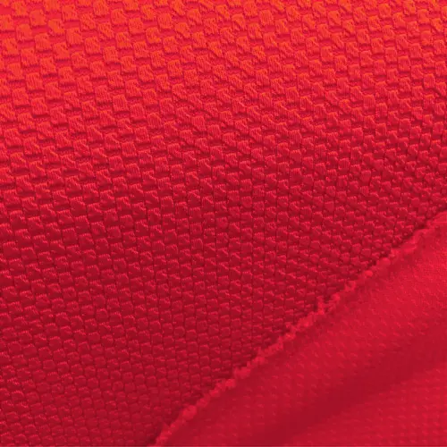 Malha Piquet Casinha de Abelha - Vermelho - 1,50m de Largura