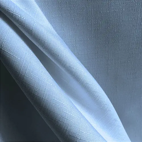 Linho Rústico - Azul Claro - 3,00m de Largura