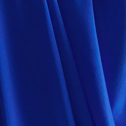 Crepe Air Flow Duna - Azul Royal - 1,40m de Largura